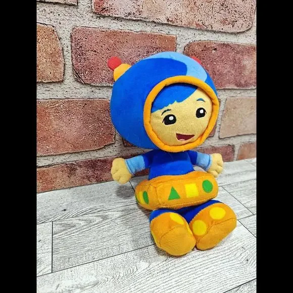 Team Umizoomi Geo Boy Plush Stuffed Doll 8" Embroidered Face Nickelodeon Nick Jr - Picture 2 of 7